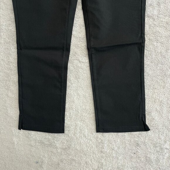 NEW Mario Serrani Women's XS Comfort Stretch Capri Pants Black - Picture 8 of 9